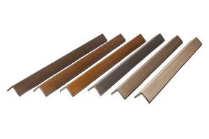 Уголок ДПК Turtle Shell, Australian Palisander, Co-Extrusion. Комплектующие для ДПК — Black Deck